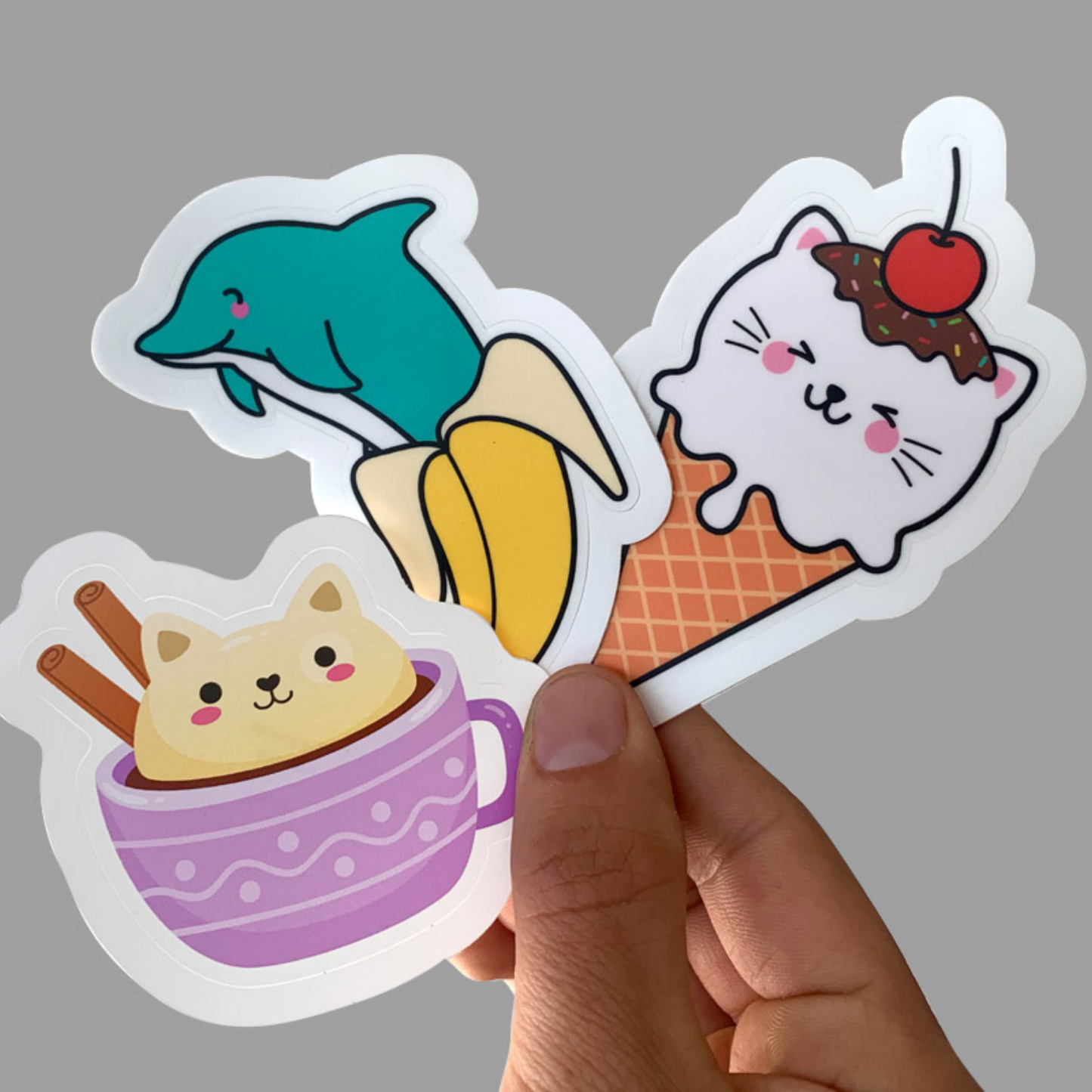 1.5 Inch Custom Matte Laminated Sticker