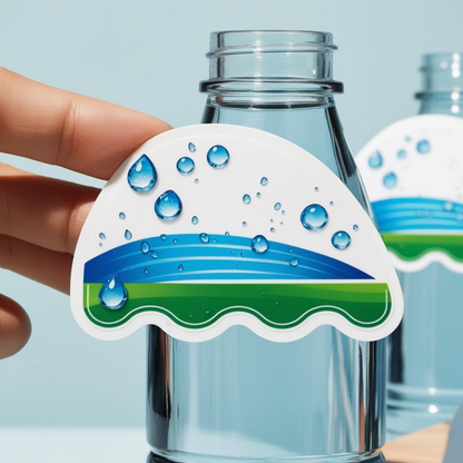 2 inch Custom Shape Waterproof Sticker Label