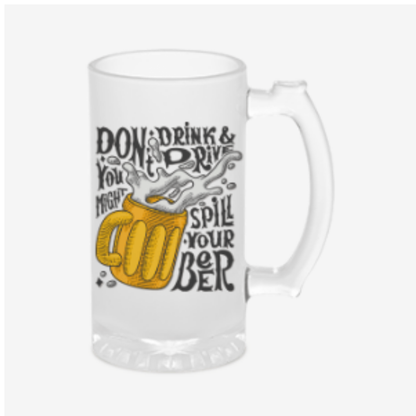 Custom Printed Beer Mug