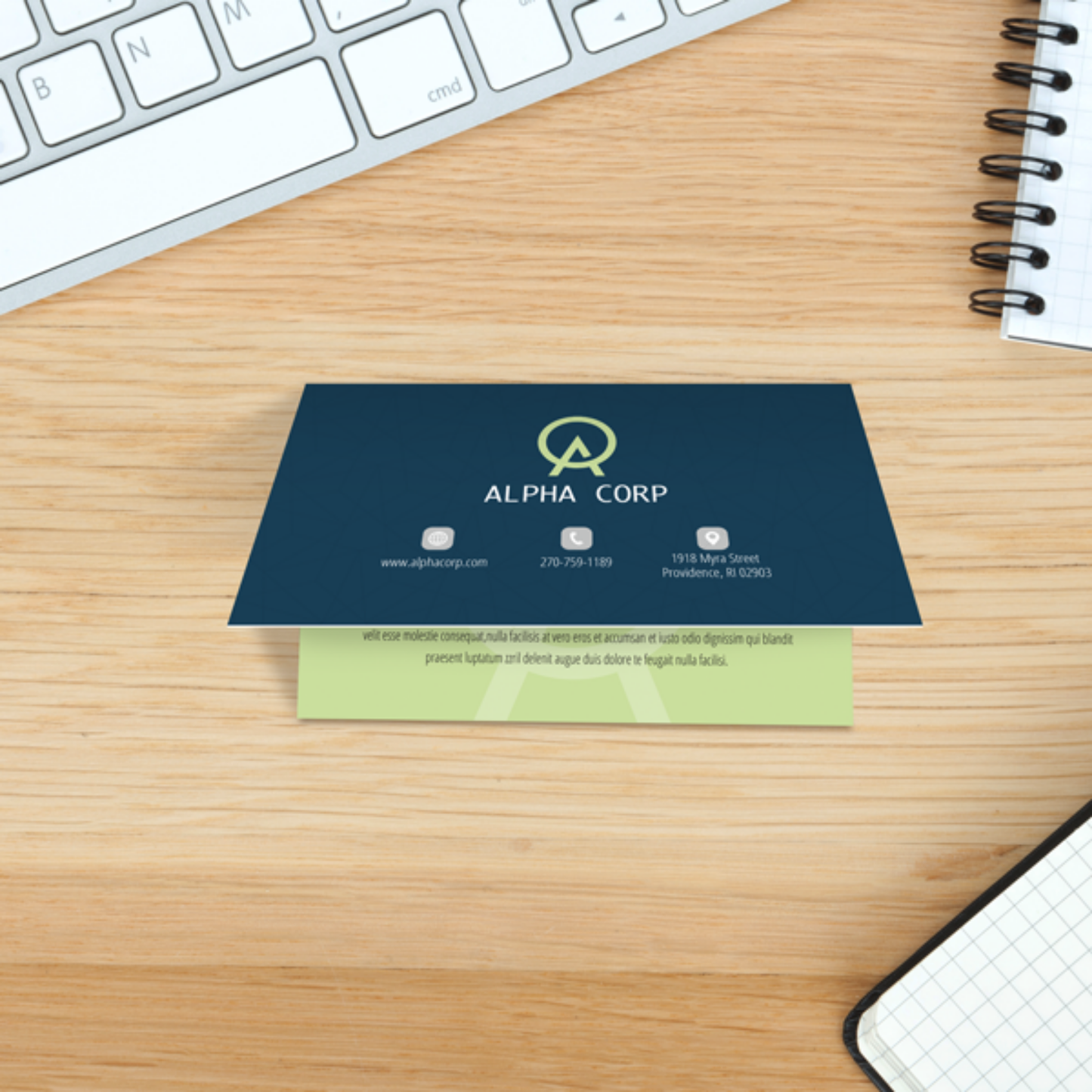 Foldable Business Card