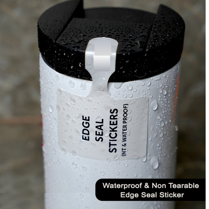 1 Inch Square Waterproof Sticker Label