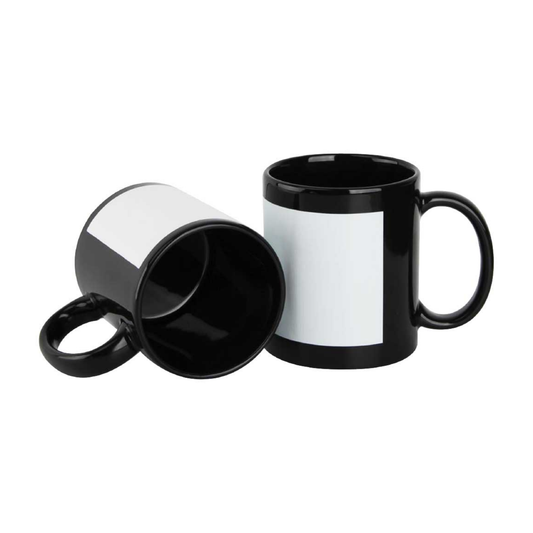 Printed Black Mug