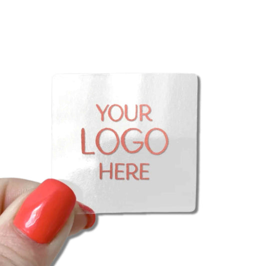 Durable Visiting Card Sticker  - Square