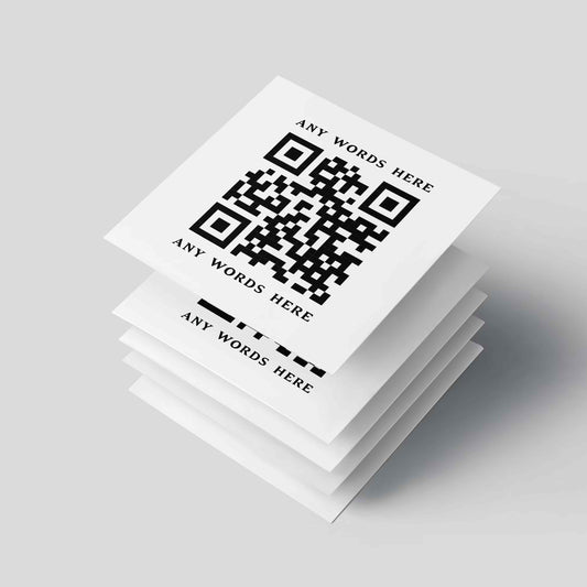 Visiting Card Sticker  - Square