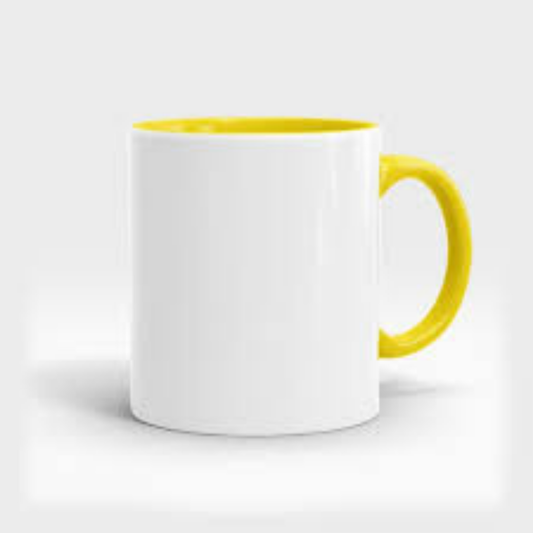 Yellow Photo Mug