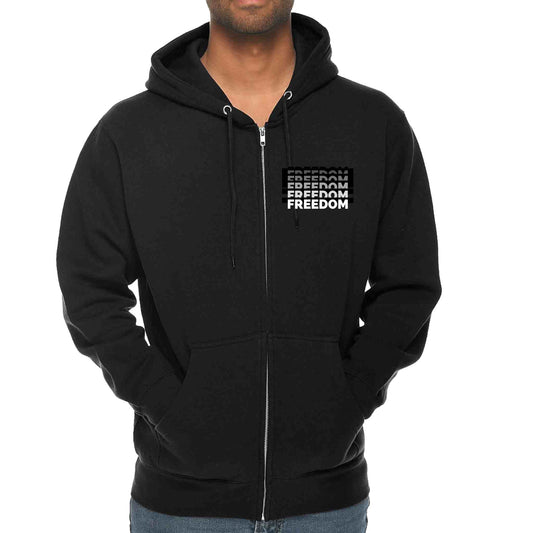 Custom Printed Zipper Hoodie